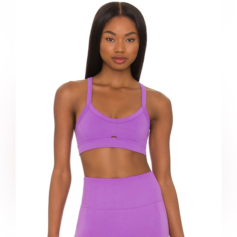 ALALA Flow Cami Bra in Amethyst
